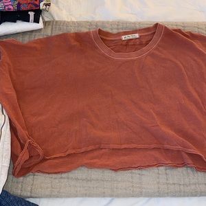 Cropped Free People Tee
